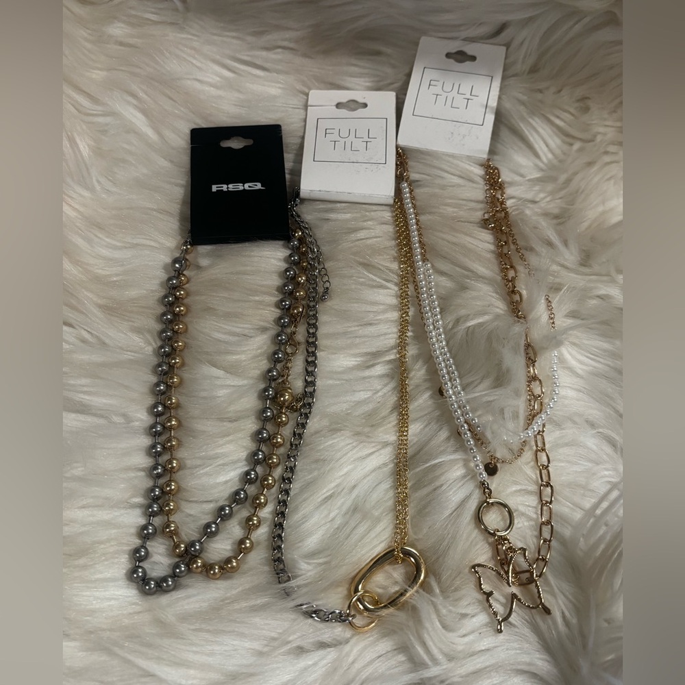 Jewelry Necklace Bundle of 3
